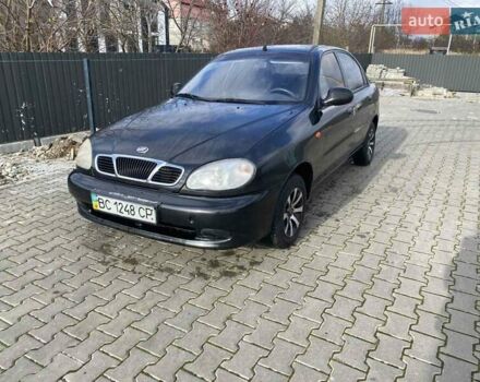 Черный ЗАЗ Ланос, объемом двигателя 1.35 л и пробегом 170 тыс. км за 2100 $, фото 1 на Automoto.ua