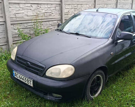 Черный ЗАЗ Ланос, объемом двигателя 1.5 л и пробегом 200 тыс. км за 2000 $, фото 2 на Automoto.ua