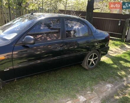 Черный ЗАЗ Ланос, объемом двигателя 1.6 л и пробегом 41 тыс. км за 4000 $, фото 1 на Automoto.ua