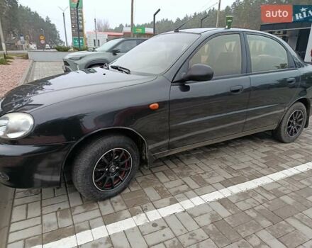 Черный ЗАЗ Ланос, объемом двигателя 1.5 л и пробегом 83 тыс. км за 3000 $, фото 3 на Automoto.ua