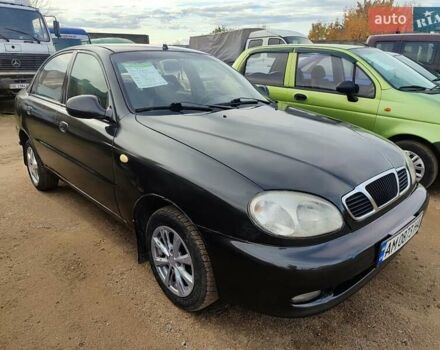 ЗАЗ Ланос 2011 в Первомайск на Automoto.ua Черный ЗАЗ Ланос, объемом двигателя 1.5 л и пробегом 189 тыс. км за 1800 $, фото 3 на Automoto.ua