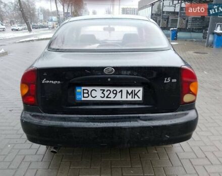 Чорний ЗАЗ Ланос, об'ємом двигуна 1.5 л та пробігом 72 тис. км за 2400 $, фото 1 на Automoto.ua