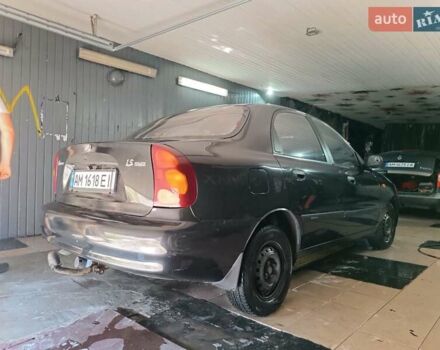 Черный ЗАЗ Ланос, объемом двигателя 1.5 л и пробегом 106 тыс. км за 3050 $, фото 1 на Automoto.ua