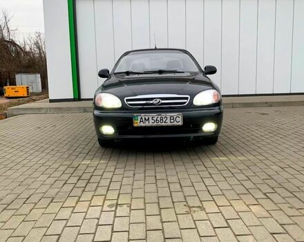 Черный ЗАЗ Ланос, объемом двигателя 1.5 л и пробегом 230 тыс. км за 4300 $, фото 3 на Automoto.ua