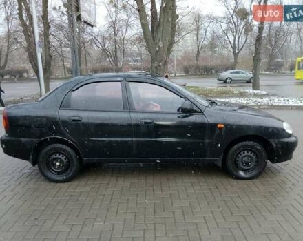 Чорний ЗАЗ Ланос, об'ємом двигуна 1.5 л та пробігом 72 тис. км за 2400 $, фото 4 на Automoto.ua
