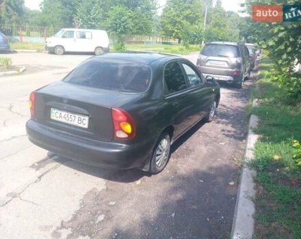 Черный ЗАЗ Ланос, объемом двигателя 1.5 л и пробегом 232 тыс. км за 2400 $, фото 7 на Automoto.ua
