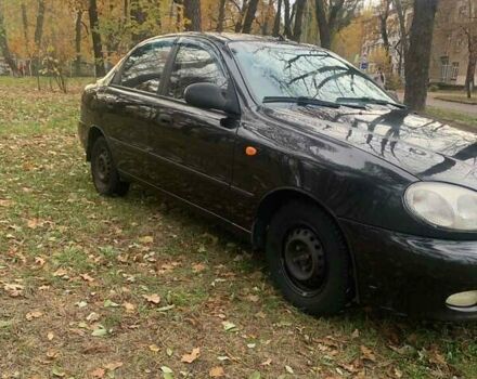 Чорний ЗАЗ Ланос, об'ємом двигуна 1.5 л та пробігом 256 тис. км за 2300 $, фото 5 на Automoto.ua