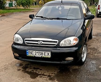 Черный ЗАЗ Ланос, объемом двигателя 1.5 л и пробегом 68 тыс. км за 3300 $, фото 1 на Automoto.ua