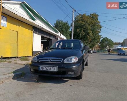 Черный ЗАЗ Ланос, объемом двигателя 1.5 л и пробегом 106 тыс. км за 3050 $, фото 6 на Automoto.ua