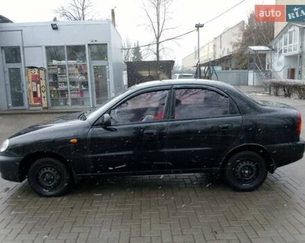 Чорний ЗАЗ Ланос, об'ємом двигуна 1.5 л та пробігом 72 тис. км за 2400 $, фото 3 на Automoto.ua