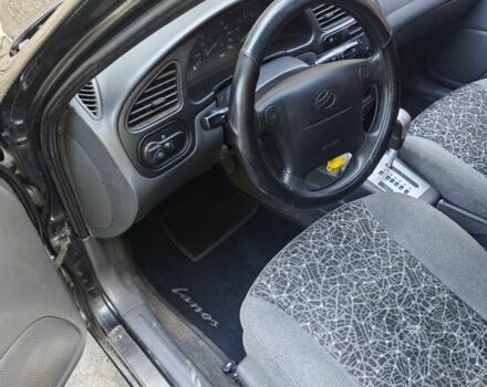 Чорний ЗАЗ Ланос, об'ємом двигуна 1.4 л та пробігом 184 тис. км за 3850 $, фото 5 на Automoto.ua