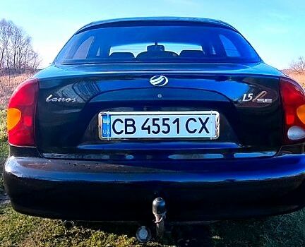 Черный ЗАЗ Ланос, объемом двигателя 1.5 л и пробегом 106 тыс. км за 3200 $, фото 3 на Automoto.ua