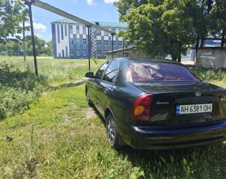 Чорний ЗАЗ Ланос, об'ємом двигуна 1.4 л та пробігом 184 тис. км за 3850 $, фото 7 на Automoto.ua