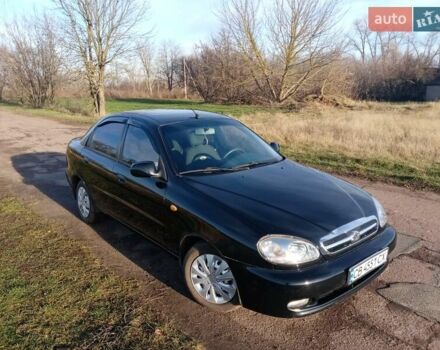 Черный ЗАЗ Ланос, объемом двигателя 1.5 л и пробегом 106 тыс. км за 3200 $, фото 3 на Automoto.ua