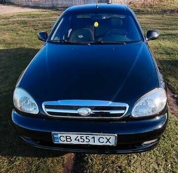 Черный ЗАЗ Ланос, объемом двигателя 1.5 л и пробегом 106 тыс. км за 3200 $, фото 1 на Automoto.ua