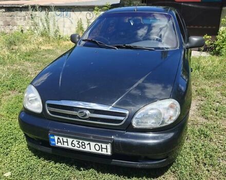 Черный ЗАЗ Ланос, объемом двигателя 1.4 л и пробегом 184 тыс. км за 4000 $, фото 1 на Automoto.ua