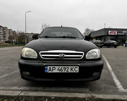 Черный ЗАЗ Ланос, объемом двигателя 1.5 л и пробегом 158 тыс. км за 3000 $, фото 1 на Automoto.ua