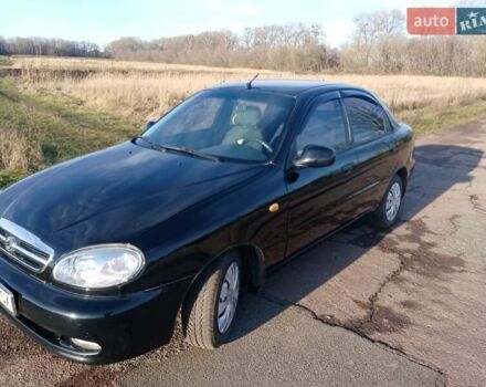 Черный ЗАЗ Ланос, объемом двигателя 1.5 л и пробегом 106 тыс. км за 3200 $, фото 2 на Automoto.ua