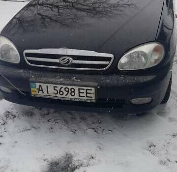 Чорний ЗАЗ Ланос, об'ємом двигуна 1.5 л та пробігом 139 тис. км за 4200 $, фото 1 на Automoto.ua