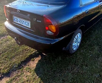 Черный ЗАЗ Ланос, объемом двигателя 1.5 л и пробегом 106 тыс. км за 3200 $, фото 2 на Automoto.ua