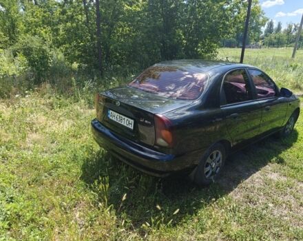Чорний ЗАЗ Ланос, об'ємом двигуна 1.4 л та пробігом 184 тис. км за 3850 $, фото 8 на Automoto.ua