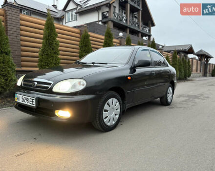 Черный ЗАЗ Ланос, объемом двигателя 1.5 л и пробегом 175 тыс. км за 2650 $, фото 1 на Automoto.ua