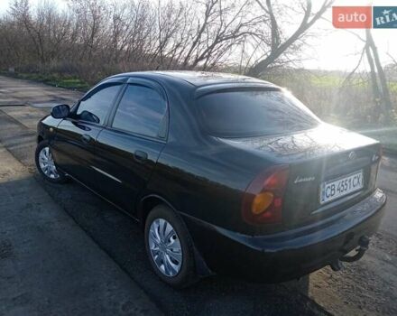 Черный ЗАЗ Ланос, объемом двигателя 1.5 л и пробегом 106 тыс. км за 3200 $, фото 7 на Automoto.ua