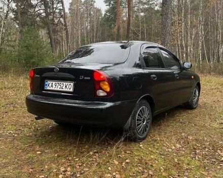 Черный ЗАЗ Ланос, объемом двигателя 1.5 л и пробегом 115 тыс. км за 4500 $, фото 1 на Automoto.ua