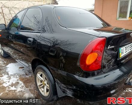 Чорний ЗАЗ Ланос, об'ємом двигуна 15 л та пробігом 269 тис. км за 2860 $, фото 1 на Automoto.ua