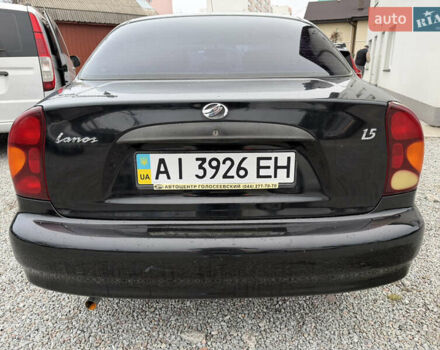 Черный ЗАЗ Ланос, объемом двигателя 1.5 л и пробегом 112 тыс. км за 2999 $, фото 4 на Automoto.ua