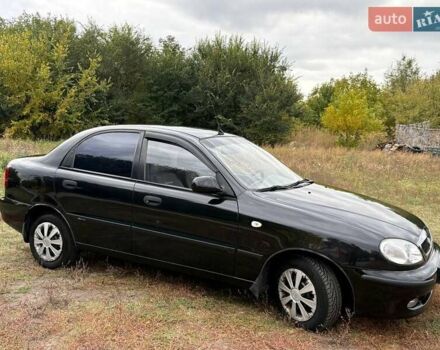 Чорний ЗАЗ Ланос, об'ємом двигуна 1.4 л та пробігом 78 тис. км за 4490 $, фото 8 на Automoto.ua
