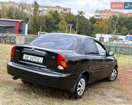 Чорний ЗАЗ Ланос, об'ємом двигуна 1.4 л та пробігом 78 тис. км за 4490 $, фото 1 на Automoto.ua