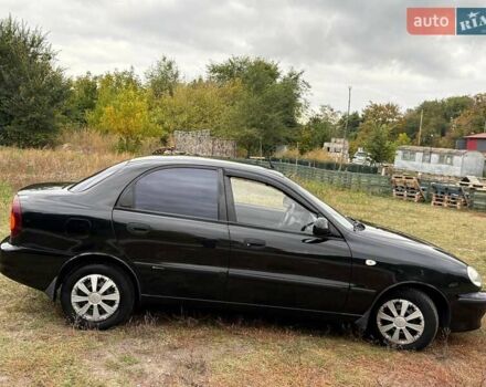Чорний ЗАЗ Ланос, об'ємом двигуна 1.4 л та пробігом 78 тис. км за 4490 $, фото 3 на Automoto.ua