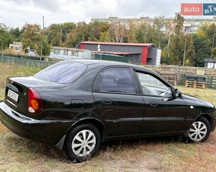 Чорний ЗАЗ Ланос, об'ємом двигуна 1.4 л та пробігом 78 тис. км за 4490 $, фото 9 на Automoto.ua