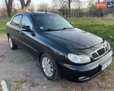 Черный ЗАЗ Ланос, объемом двигателя 1.4 л и пробегом 124 тыс. км за 4643 $, фото 4 на Automoto.ua