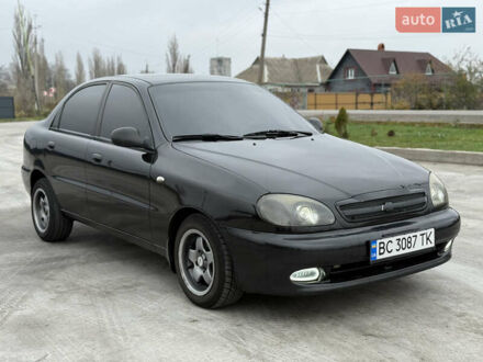 Черный ЗАЗ Ланос, объемом двигателя 1.5 л и пробегом 240 тыс. км за 2750 $, фото 1 на Automoto.ua