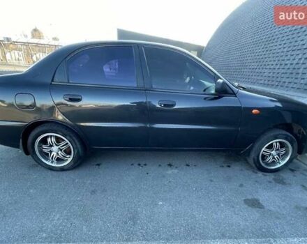 Чорний ЗАЗ Ланос, об'ємом двигуна 1.5 л та пробігом 217 тис. км за 2243 $, фото 1 на Automoto.ua