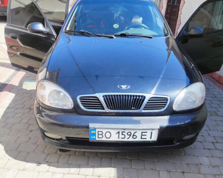 Черный ЗАЗ Ланос, объемом двигателя 1.4 л и пробегом 165 тыс. км за 1800 $, фото 1 на Automoto.ua