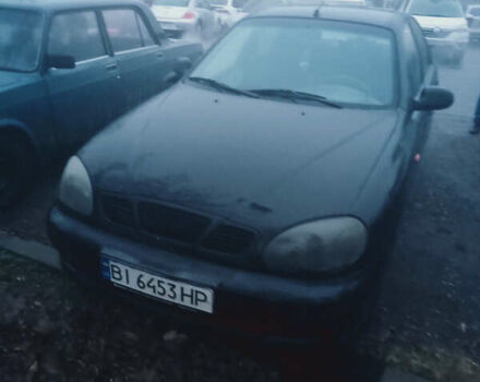 Чорний ЗАЗ Ланос, об'ємом двигуна 1.39 л та пробігом 275 тис. км за 1500 $, фото 1 на Automoto.ua