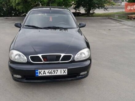 Чорний ЗАЗ Ланос, об'ємом двигуна 1.4 л та пробігом 95 тис. км за 2300 $, фото 1 на Automoto.ua