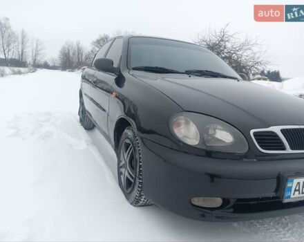 Чорний ЗАЗ Ланос, об'ємом двигуна 1.5 л та пробігом 204 тис. км за 2499 $, фото 1 на Automoto.ua
