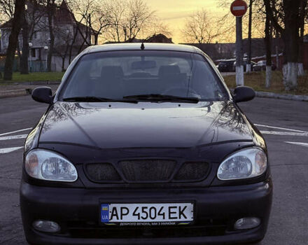 Черный ЗАЗ Ланос, объемом двигателя 1.5 л и пробегом 231 тыс. км за 2700 $, фото 1 на Automoto.ua