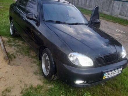 Черный ЗАЗ Ланос, объемом двигателя 1.5 л и пробегом 200 тыс. км за 1700 $, фото 1 на Automoto.ua