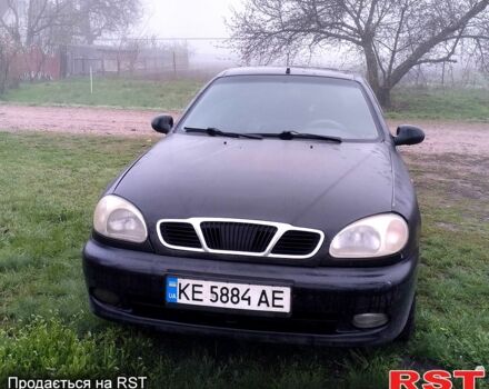 Чорний ЗАЗ Ланос, об'ємом двигуна 1.4 л та пробігом 0 тис. км за 1800 $, фото 1 на Automoto.ua