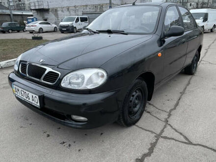 ЗАЗ Ланос 2008 в Житомире на Automoto.ua Черный ЗАЗ Ланос, объемом двигателя 1.39 л и пробегом 128 тыс. км за 2600 $, фото 1 на Automoto.ua