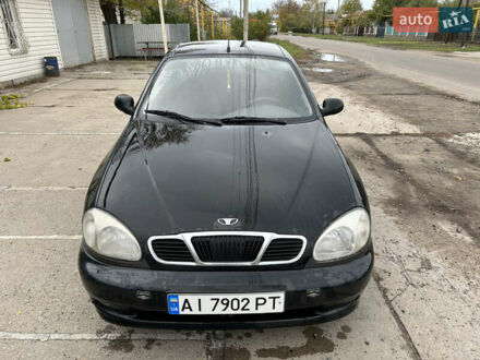 Черный ЗАЗ Ланос, объемом двигателя 1.39 л и пробегом 236 тыс. км за 1800 $, фото 1 на Automoto.ua