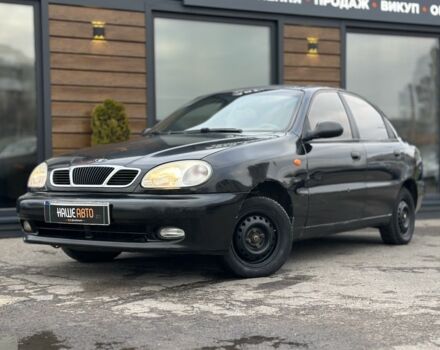 Черный ЗАЗ Ланос, объемом двигателя 1.5 л и пробегом 157 тыс. км за 2300 $, фото 1 на Automoto.ua