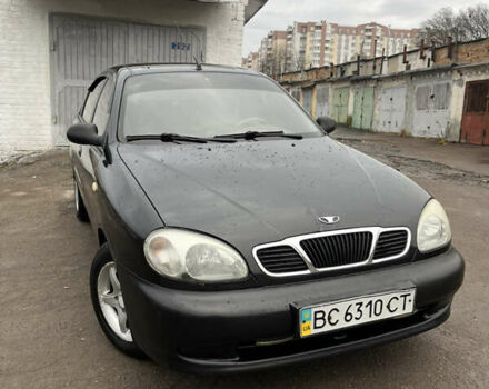 Черный ЗАЗ Ланос, объемом двигателя 1.39 л и пробегом 108 тыс. км за 2500 $, фото 1 на Automoto.ua