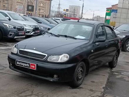 ЗАЗ Ланос 2008 у Харкові на Automoto.ua Чорний ЗАЗ Ланос, об'ємом двигуна 1.4 л та пробігом 199 тис. км за 1500 $, фото 1 на Automoto.ua