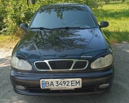 Чорний ЗАЗ Ланос, об'ємом двигуна 1.5 л та пробігом 195 тис. км за 2500 $, фото 1 на Automoto.ua